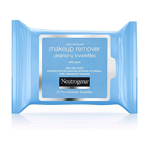 7106283457692 - NEUTROGENA MAKEUP REMOVER CLEANSING TOWELETTES & WIPES, REFILL PACK, 25 COUNT (PACK OF 6)