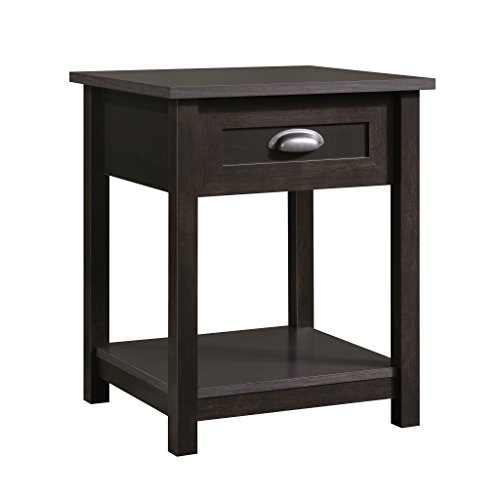 0710635897431 - SAUDER COUNTY LINE NIGHT STAND WITH ESTATE BLACK FINISH