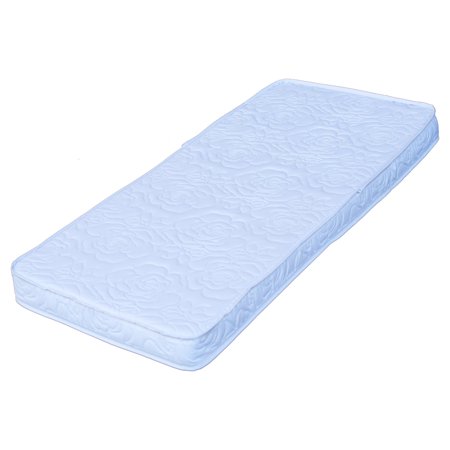 0710651153320 - COLGATE BASSINET MATTRESS FOAM PAD WITH WATERPROOF WHITE QUILTED COVER, RECTANGULAR, 15 X 33 X 2