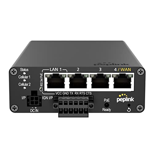 0710859518471 - PEPLINK MAX TRANSIT CORE | DUAL LTEA MODEMS WITH REDUNDANT SIM SLOTS | 802.3 POE+ OUTPUT | DESIGNED FOR SECURITY | SUPPORTS OUT-OF-BAND MANAGEMENT & IGNITION SENSING | MAX-TST-DUO-CORE-LTEA-R-T-PRM