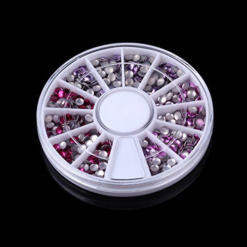0710882083816 - GENERIC DIY NAIL ART RHINESTONES DECORATION STICKERS HEADS SET WITH CONTAINER