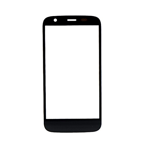 0710882358600 - GENERIC REPLACEMENT FRONT GLASS OUTER LENS FOR MOTOROLA MOTO G XT1032 XT1036 BLACK