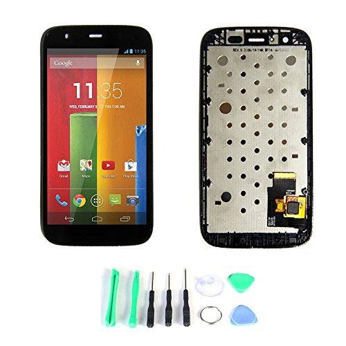 0710882358617 - GENERIC LCD WITH TOUCH SCREEN ASSEMBLY FOR MOTOROLA MOTO G XT1032 XT1036 BLACK