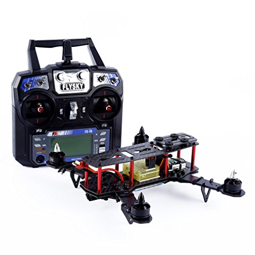 0710882628246 - YKS 250 QUADCOPTER FULL CARBON FIBER FRAME KIT RTF RACING QUADCOPTER WITH REMOTE CONTROLLER (ASSEMBLED)