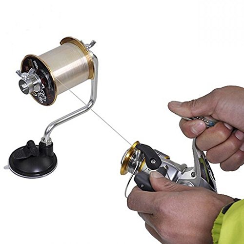 7109507178076 - BRAND NEW PORTABLE FISHING LINE WINDER REEL SPOOL SPOOLER SYSTEM FISHING TACKLE ALUMINUM TENSIONER CONTORL WRAPPER SYSTEM TOOLS H150128C