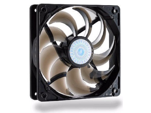 0711050719995 - COOLER MASTER SICKLEFLOW 120 - SLEEVE BEARING 120MM SILENT FAN FOR COMPUTER CASES, CPU COOLERS, AND RADIATORS (SMOKE COLOR)