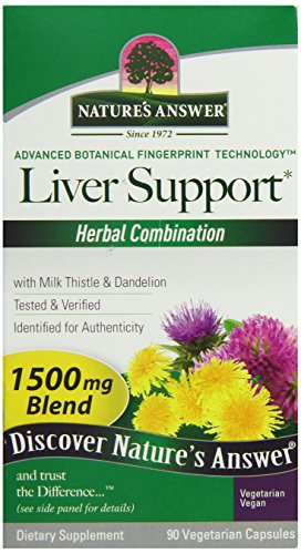 0711162755522 - NATURE'S ANSWER LIVER SUPPORT, 90-COUNT