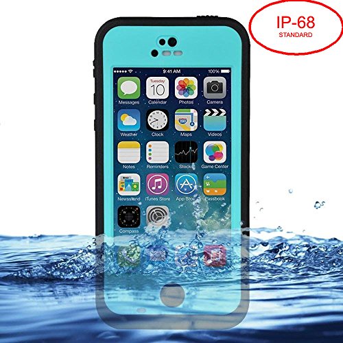 0711301493711 - BIGTREE1981 WATERPROOF CASE COVER FOR APPLE IPHONE 5C DIRTPROOF SNOWPROOF SHOCKPROOF SKIN PHONE SHELL WITH RUGGED PROTECTION (BLACK / BLUE)