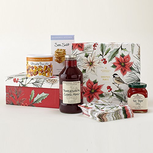 0711381326541 - STONEWALL KITCHEN GIFT COLLECTION AND SETS - MULTIPLE OPTIONS (5 PIECE COCKTAIL PARTY GIFT BOX)