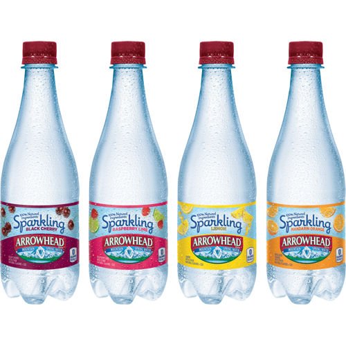 0071142004409 - ARROWHEAD SPARKLING WATER VARIETY PACK (16.9 OZ, 24 CT)