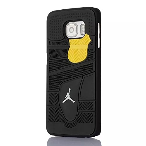 0711420983162 - GENERIC SOFT SILICONE PHONE FULL PROTECTION SOLE BASKETBALL CASE COMPATIBLE FOR SUMSUNG GALAXY S6 COLORFUL RED PINK OR RED BLACK GREY (C3)