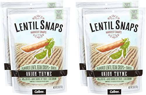 0071146003026 - CALBEE LENTIL SNAPS, ONION THYME, 3 OUNCE (PACK OF 12)