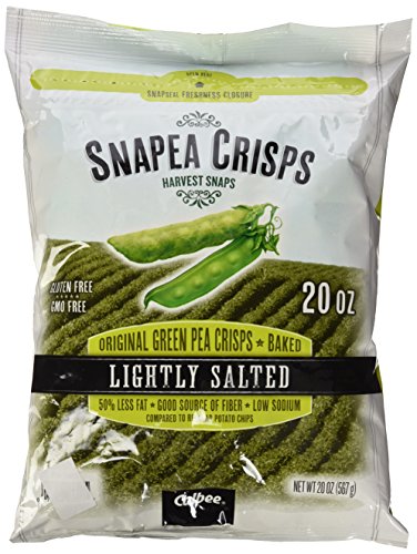 0071146033115 - HARVEST SNAPS SNAPEA ORIGINAL GREEN PEA CRISPS, BAKED AND LIGHTLY SALTED, 20 OUNCE
