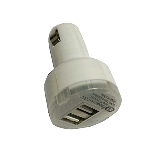 0711508629098 - GENERIC UNIVERSAL USB CAR CHARGER, WHITE