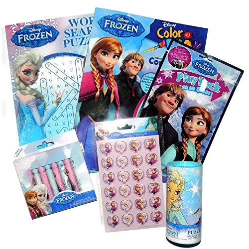 0711599253325 - DISNEY FROZEN ACTIVITY PACK: INCLUDES COLOR AND PLAY BOOK, WORD SEARCH PUZZLES, STICKERS, FROZEN CRAYONS, FROZEN JIGSAW PUZZLE, AND GRAB & GO PLAY PACK