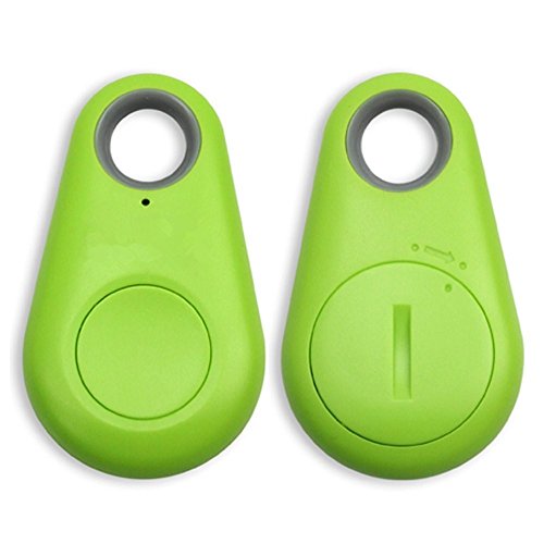 0711707642065 - FISHIDEA® WIRELESS ITRACKING ALARM REMINDER BLUETOOTH LOCATION TRACKER, KEY & CELL PHONE FINDER, KIDS & PETS ANTI-LOST, VOICE RECORDING, SELFIE SHUTTER FOR IPHONE IPAD IPOD SAMSUNG (GREEN)