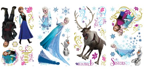 0711707919068 - ROOMMATES RMK2361SCS FROZEN PEEL AND STICK WALL DECALS, 36 COUNT
