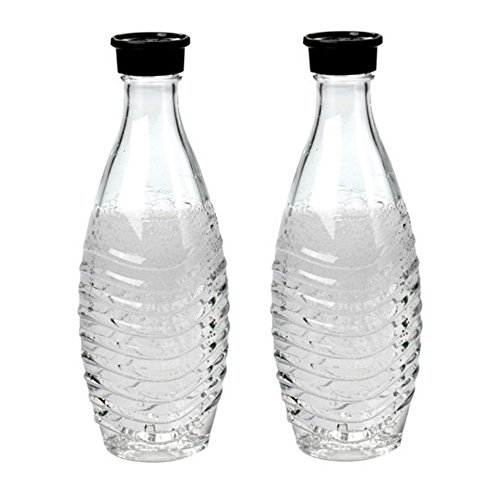 0711717796536 - SODASTREAM GLASS CARAFE - FOR PENGUIN OR CRYSTAL MACHINE ONLY - PACK OF 2