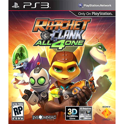 Ratchet & Clank: All 4 One, Sony, PlayStation 3, 711719981756 