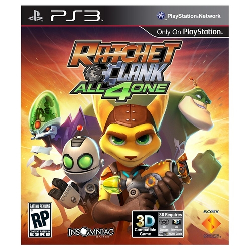 0711719983781 - RATCHET CLANK: ALL 4 ONE - PS3
