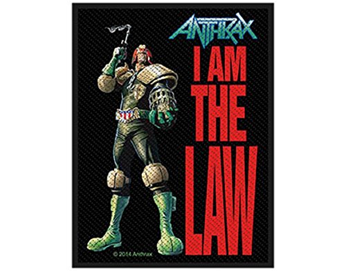 0711730102161 - ANTHRAX I AM THE LAW WOVEN PATCH
