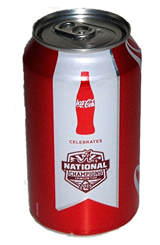 0711730913118 - ALABAMA CRIMSON TIDE FOOTBALL 2015 NATIONAL CHAMPIONS COCA-COLA NEVER OPENED. 12 0Z CAN