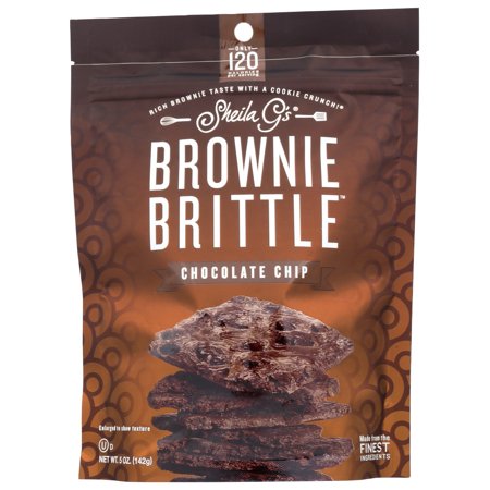 0711747012248 - BROWNIE BRITTLE LLC CHOCOLATE CHIP BROWNIE BRITTLE, 5-OZ.