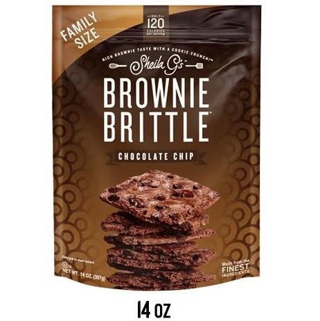 0711747017243 - BROWNIE BRITTLE CHOCOLATE CHIP, 14 OUNCE
