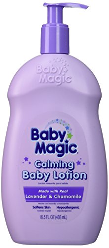 7118552577383 - BABY MAGIC® CALMING BABY LOTION W/LAVENDER & CHAMOMILE: 16.5 OZ