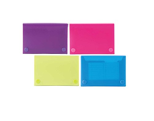 0711888506552 - FILEXEC PRODUCTS FILEXEC PRODUCTS UNIVERSAL INDEX CARD CASE, 3.5X5.25X1.5, 5-REMOVABLE INDEX TABS, 1-INDEX CARD POCKET, OPAQUE, ASSORTED PACK OF 12 (50655-2027)