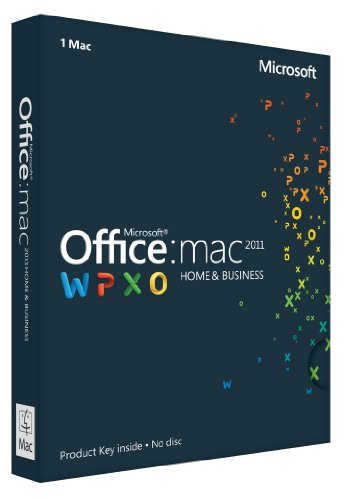 0712096325164 - OFFICE MAC HOME & BUSINESS 2011 KEY CARD (1PC/1USER)