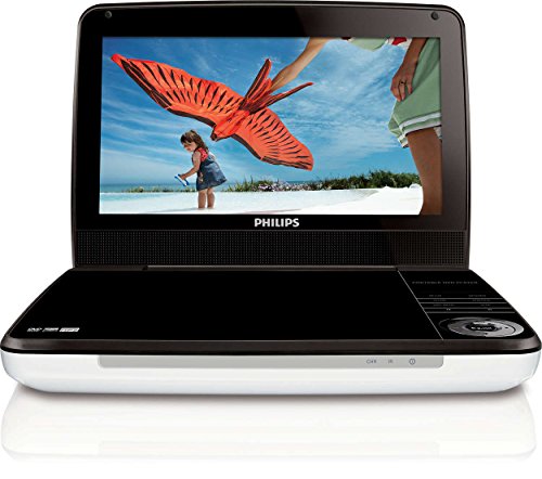 0712131664784 - PHILIPS PD9000/37 9-INCH LCD PORTABLE DVD PLAYER -SILVER/BLACK (CERTIFIED REFURBISHED)