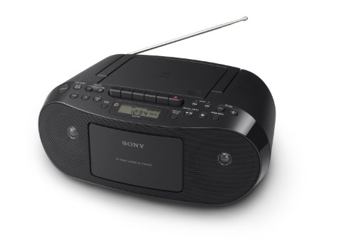 0712131665439 - SONY CFDS50 PORTABLE CD, MP3 CDS, CASSETTE & AM/FM RADIO BOOMBOX (CERTIFIED REFURBISHED)