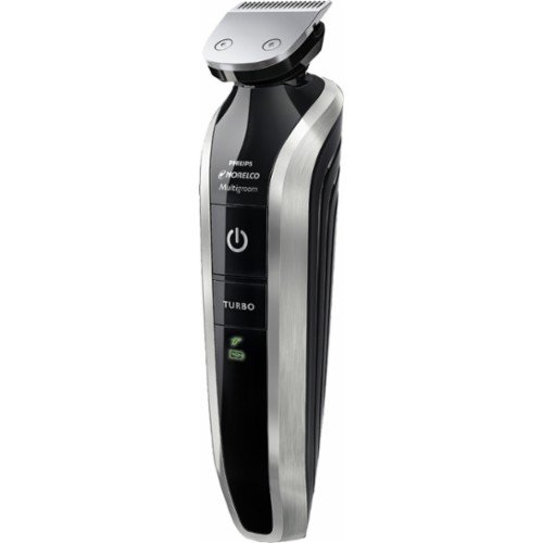 0712190155179 - PHILIPS NORELCO ALL-IN-ONE MULTIGROOM TRIMMER WITH 8 ATTACHMENTS TURBO-POWERED FULL BODY GROOMING KIT PLUS CUBE TRAVEL HARD PROTECTIVE CARRYING CASE POUCH
