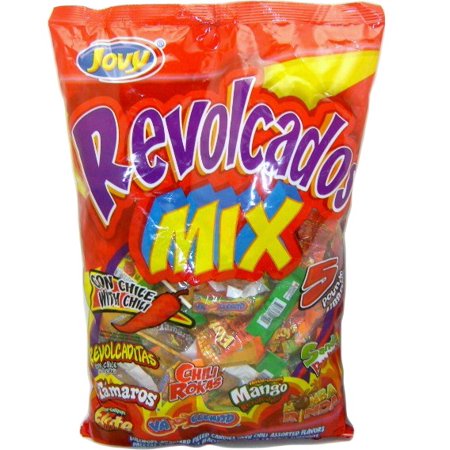 0712199078301 - JOVY REVOLCADOS WITH CHILI MIX 5LB BAG OF ASSORTED FLAVORED CANDY'S
