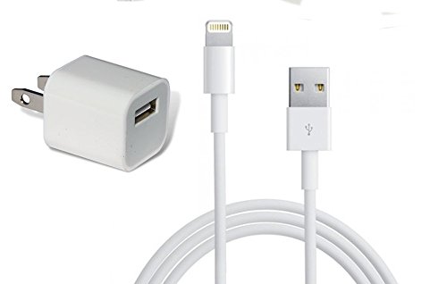 0712201446029 - APPLE 5W USB WALL CHARGER POWER ADAPTER WITH 1M LIGHTNING CABLE FOR IPHONE 5/5C/5S/6/6 PLUS