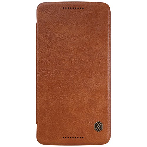 0712243990016 - GENERIC LEATHER COVER CASE FOR MOTO X PLAY COLOR BROWN
