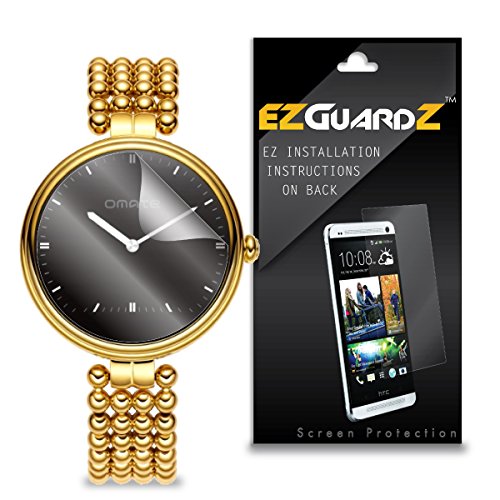 0712319104453 - (1-PACK) EZGUARDZ SCREEN PROTECTOR FOR OMATE LUTETIA SMARTWATCH (ULTRA CLEAR)