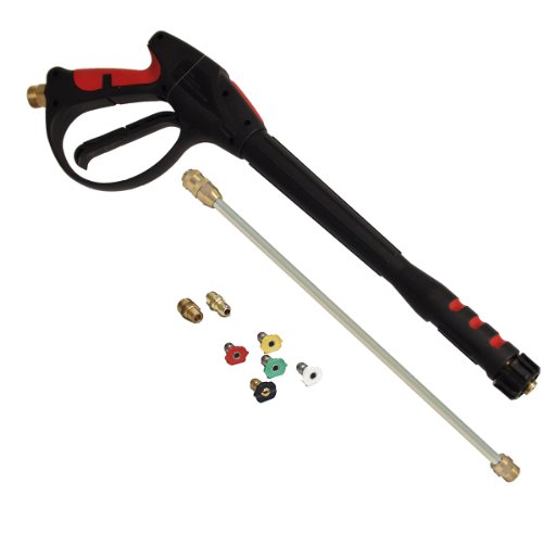 7123290539463 - APACHE 99023802 QUICK-DISCONNECT PRESSURE WASHER GUN KIT WITH WAND AND SPRAY TIP