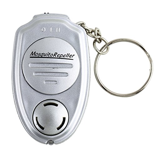 0712367455361 - MOSQUITOES REPELLER TRAVEL INSECT REPELLENT KEYCHAIN PORTABLE MOSQUITO PEST CONTROL ULTRASONIC BEST FOR OUTDOOR,INDOOR USE - FOR MEN AND WOMEN - KIDS & PETS SAFE - PESTICIDE, ODOR & DEET FREE
