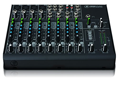 0712392900720 - MACKIE 1202VLZ4 12-CHANNEL COMPACT MIXER