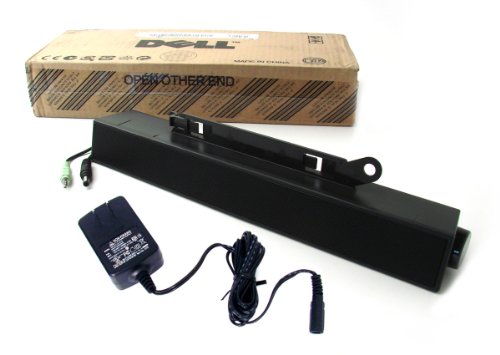 0712395834695 - DELL C730C SOUNDBAR SOUND BAR SPEAKERS AX510 WITH GENERIC POWER ADAPTER FOR DELL ULTRASHARP LCD FLAT PANEL MONITORS