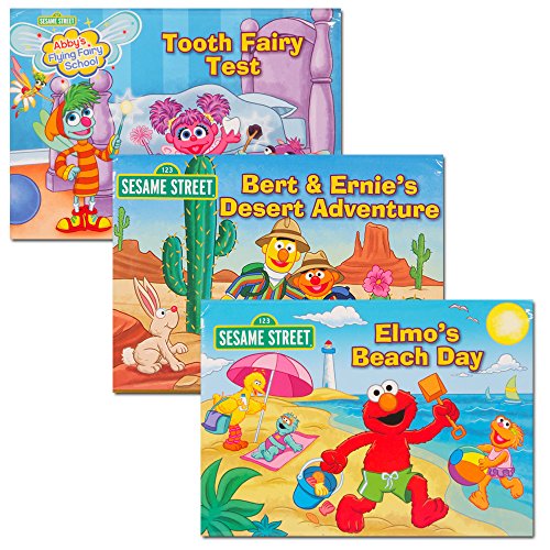 0712411767785 - SESAME STREET ELMO POP UP BOOK SET FOR KIDS TODDLERS (SET OF 3 POP UP BOOKS)