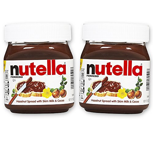 0712411768256 - NUTELLA HAZELNUT SPREAD, PACK OF TWO 13.0 OUNCE JARS (26.0 OUNCES TOTAL) (13 OUNCE (PACK OF 2))