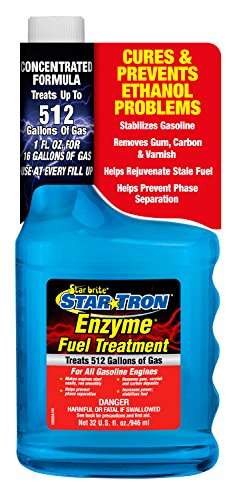 0071247000917 - STAR TRON ENZYME FUEL TREATMENT - CONCENTRATED GAS FORMULA 32 OZ - TREATS 512 GALLONS