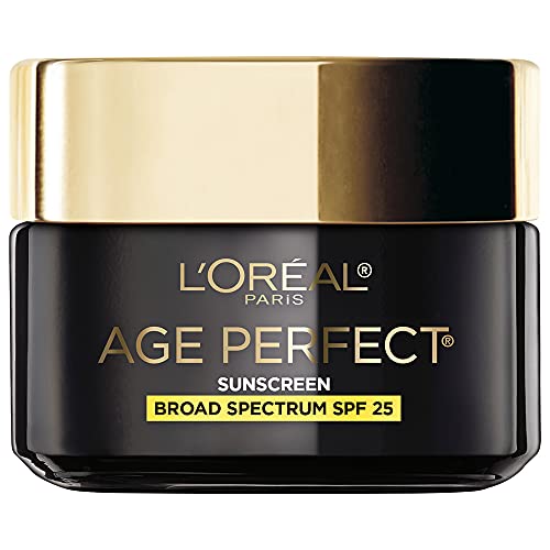 0071249636992 - LOREAL PARIS AGE PERFECT CELL RENEWAL ANTI-AGING DAY MOISTURIZER SPF 25, ANTIOXIDANT RECOVERY COMPLEX - SMOOTH WRINKLES, FIRMER, RADIANT, YOUNGER LOOKING SKIN. DERMATOLOGIST TESTED, 1.7 OZ.