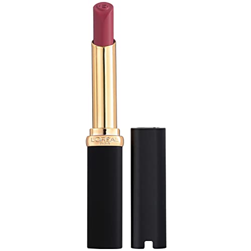 0071249658628 - LOREAL PARIS COLOUR RICHE INTENSE VOLUME MATTE LIPSTICK, LIP COLOR INFUSED WITH HYALURONIC ACID FOR UP TO 16HR ALL DAY COMFORT, LE ROSEWOOD AMBITION, 0.06 OZ