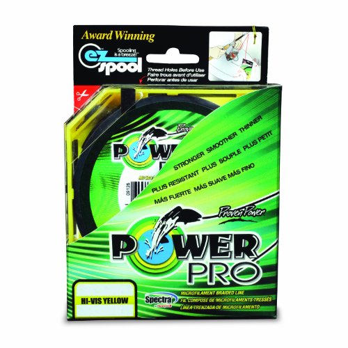 Power Pro Hi-Vis Yellow 20 lb 300 yds Braided Fishing Line