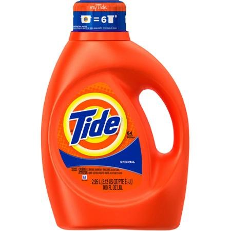 0713002520048 - TIDE ORIGINAL LIQUID LAUNDRY AND ECO FRIENDLY PHOSPHATE-FREE, AND TOTALLY BIODEGRADABLE DETERGENT, 100 FL OZ