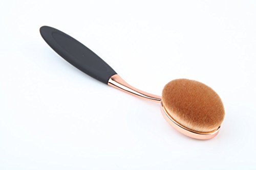 0713095041062 - MOTHER'S DAY GIFTS KINGSTAR BIGGER OVAL MAKEUP BRUSH COSMETIC FOUNDATION CREAM POWDER BLUSH MAKEUP TOOL (SMALL)